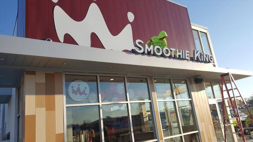 A new Smoothie King opened at 8744 Michael Lane in Fairfield. It’s the first in the area to feature a standalone, drive-thru concept. CONTRIBUTED