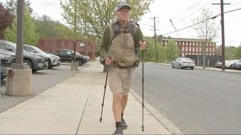 William Shuttleworth will walk across the U.S. to support other veterans.