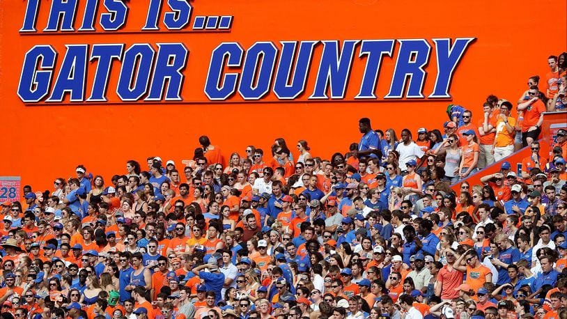 FILE PHOTO: A general view during the game between the Florida Gators and the LSU Tigers at Ben Hill Griffin Stadium on October 7, 2017 in Gainesville, Florida.  (Photo by Sam Greenwood/Getty Images)