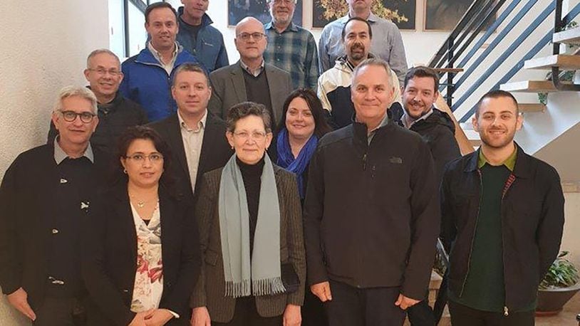 Representatives from the Air Force Research Laboratory recently traveled to Israel to visit universities, researchers and technology entrepreneurs, sharing AFRL research goals and advancing current and future collaborative opportunities. (U.S. Air Force photo)