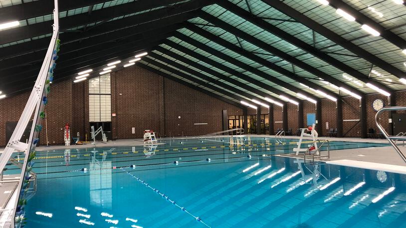 The Dabney Pool has been renovated and now has a climbing wall, new deck, LED lighting and plenty else. CONTRIBUTED