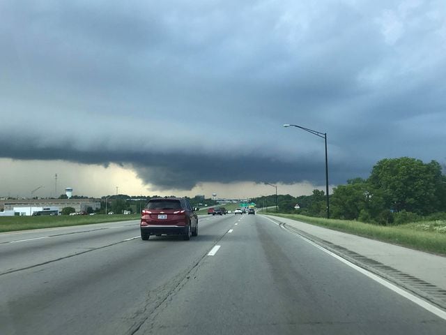 Storm clouds in Miamisburg