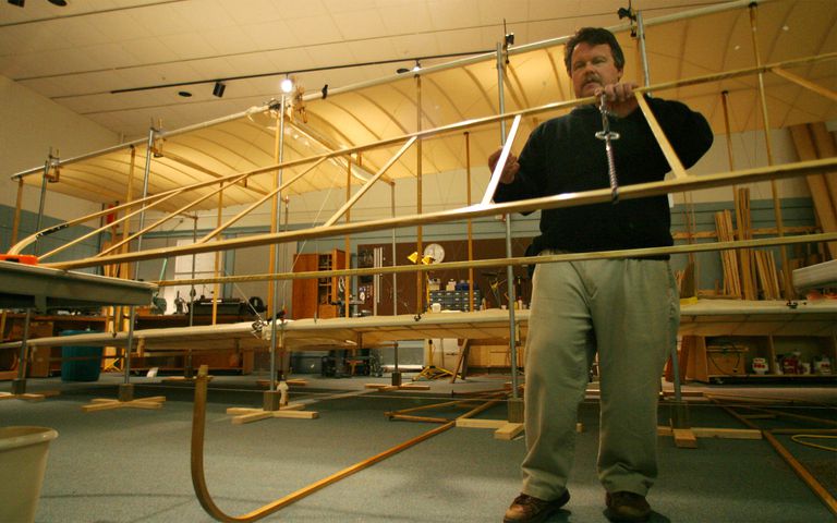 FROM THE ARCHIVES: Building Wright Flyer replica