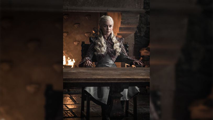 Emilia Clarke as Daenerys Targaryen. Eagle eyed fans say show creators left a Starbucks cup in a scene in the latest episode.