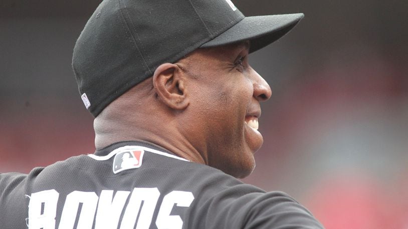 Barry Bonds tried to stay relevant by becoming the Miami Marlins hitting coach after disappearing for a few years. Next stop Cooperstown? Don’t hold your breath. File photo