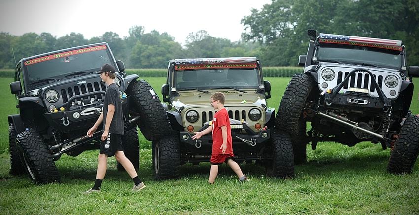The Jeep Lifestyle Meet and Greet at Young’s Jersey Dairy Saturday August 6, 2022. MARSHALL GORBY \STAFF