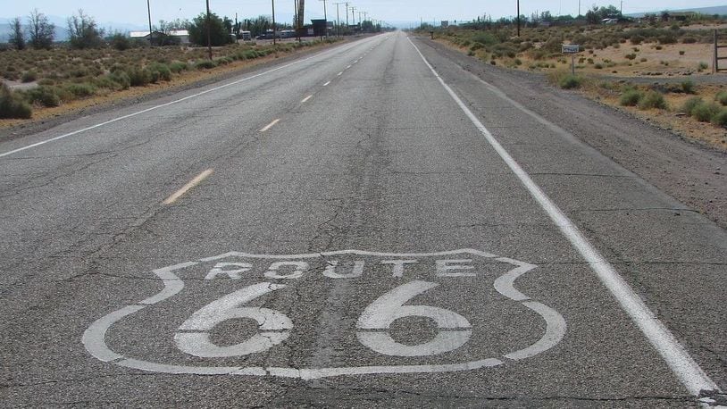 Route 66 -- the Mother Road -- stretches across six states from Illinois to California.