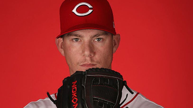 The Cincinnati Reds recalled pitcher Austin Brice from Triple-A Louisville on Thursday. (Photo by Christian Petersen/Getty Images)