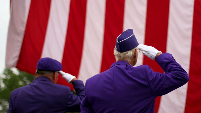 Middletown is joining more than 30 communities in Ohio designated as a Purple Heart City. STAFF FILE PHOTO