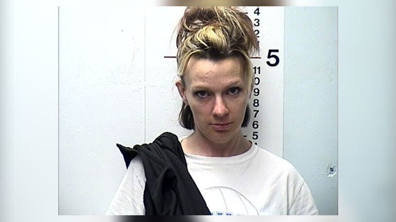 Georgia Osborne, 35, of Middletown, was charged with arson, a fourth-degree felony, after she allegedly used a lighter to catch a blanket on fire in the Middletown City Jail.