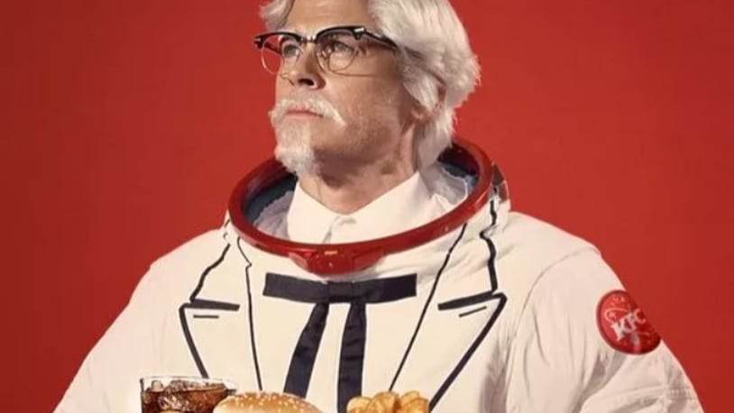 Actor Rob Lowe is the newest  celebrity to portray Col. Harland Sanders, the founder of KFC. Lowe will debut on Sunday.
