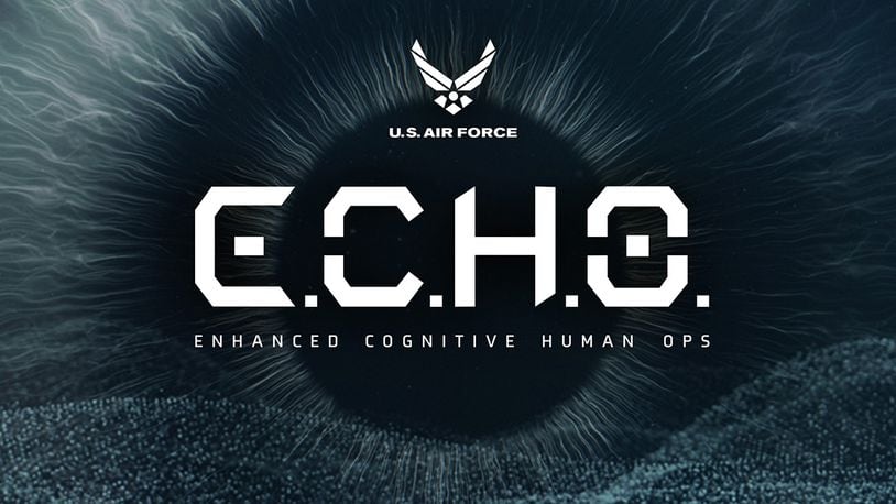 Harnessing technology to improve the recruiting process, the Air Force is releasing a new online, interactive gaming experience: E.C.H.O. – Enhanced Cognitive Human Ops. Recruiters can now engage their target audiences with this new awareness-building tool that highlights Air Force opportunities. The experience takes players through three different challenges, testing a variety of cognitive skills that Airmen use every day. U.S. AIR FORCE COURTESY GRAPHIC