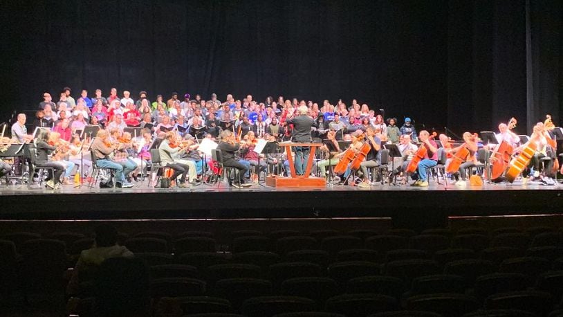 The choirs of Miami East High School and Stivers School for the Arts will be featured in the Dayton Performing Arts Alliance’s presentation of “Hometown Holiday” Dec. 2 and 3 at the Schuster Center.