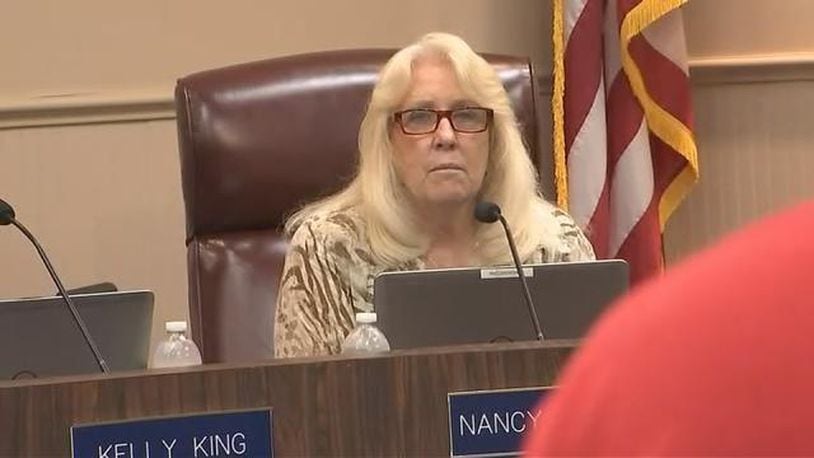 Marion County School Board member Nancy Stacy's Facebook comments include: 'I do not consider a whore to be a victim in rapes' and, 'If the girls went with a married man to forbidden grounds, they went looking for trouble.'
