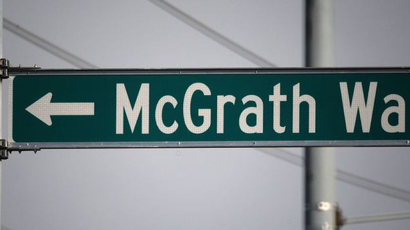Beavercreek renamed a street after late city planner, Jeff McGrath. MARSHALL GORBY\STAFF
