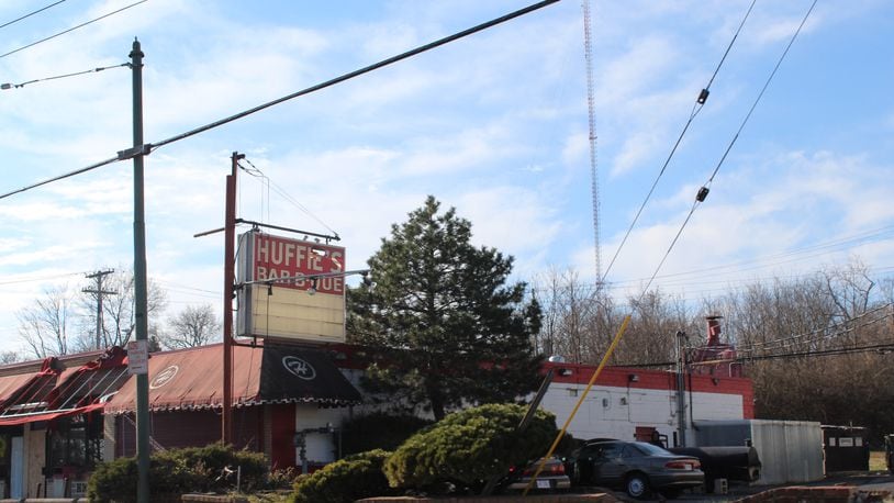 Huffies Bar-B-Que on McArthur Avenue in West Dayton. CORNELIUS FROLIK / STAFF