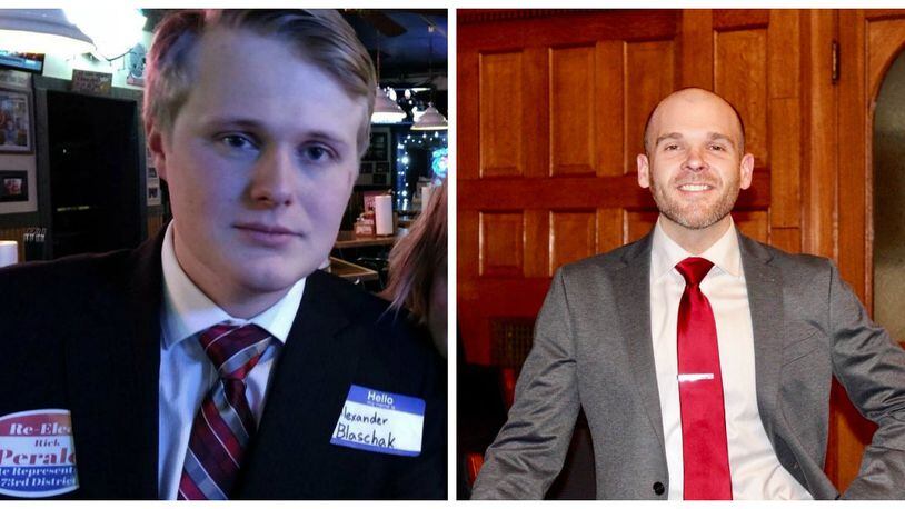 Alexander Blaschak and Andrew (AJ) Williams are seeking the Republican nomination for Greene County clerk of courts office in the May 8 primary.