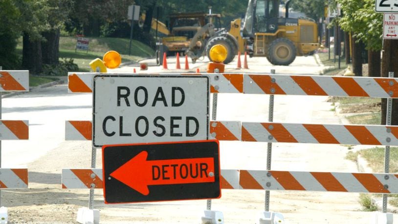 A portion of Ohio 725 in Miamisburg is closed for emergency repairs, according to the city. FILE PHOTO
