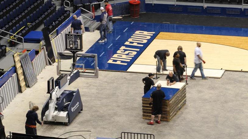 The First Four begins Tuesday night at the University of Dayton Arena: FILE PHOTO