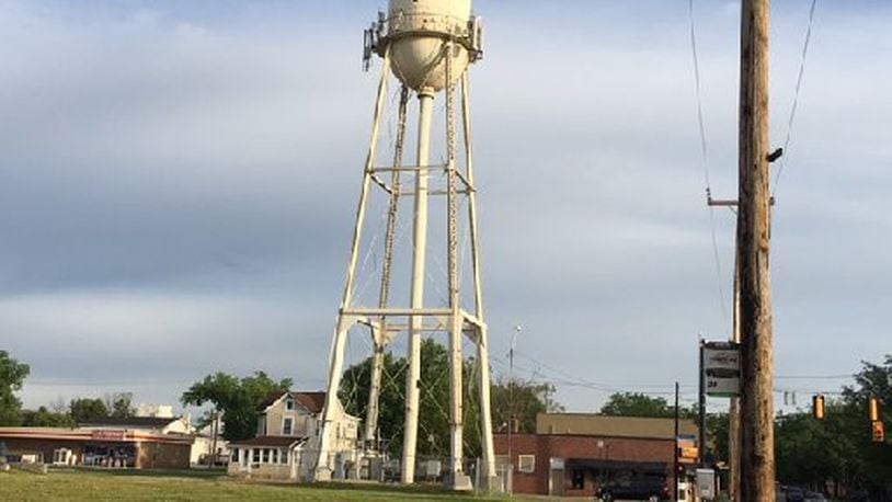 The city of West Carrollton is working on a revitalization plan for the area that includes the former Fraser Paper Mill and the Olde Downtown area near Elm Street and Central Avenue. NICK BLIZZARD/STAFF