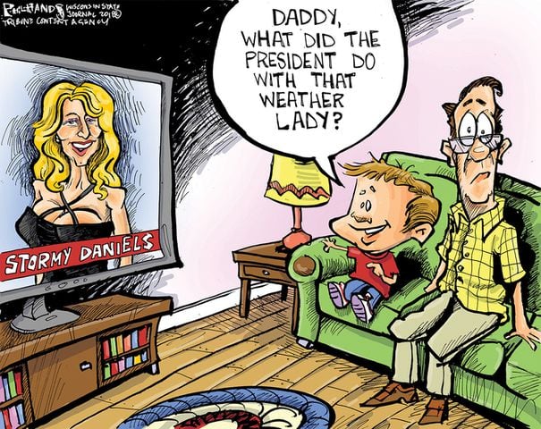 Week in cartoons: Korea, a porn star and more