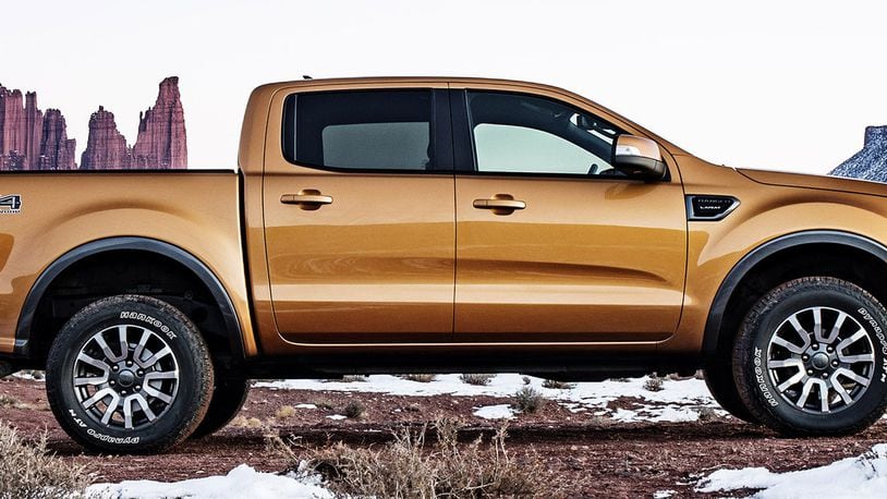 The 2019 Ford Ranger truck goes on sale next spring, eight years after Ford pulled it off the market in the U.S. and Canada. Ford photo