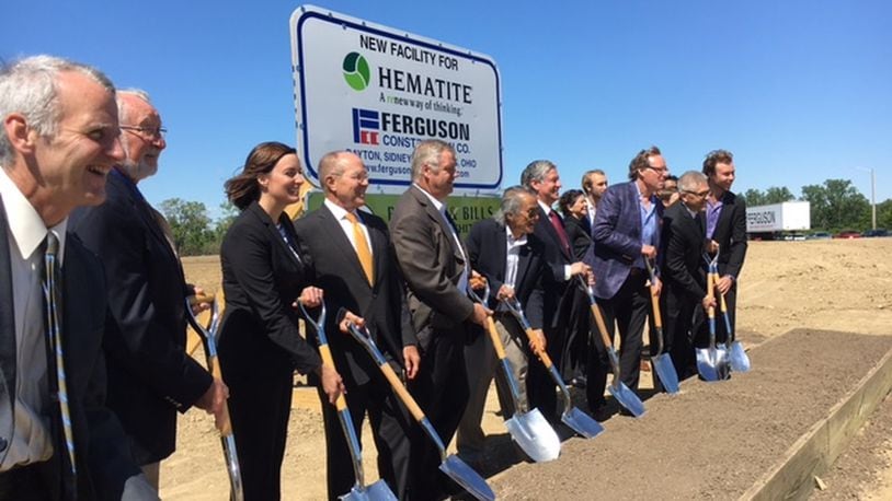 Earlier this month, public officials and leaders of Hematite broke ground on the auto parts manufacturer $18 million, 106,000-square-foot facility off Lau Parkway in Englewood. About 100 people are expected to work at the plant. In 2017, Montgomery County commissioners approved $400,000 to Englewood to assist in the plant’s building. THOMAS GNAU/STAFF