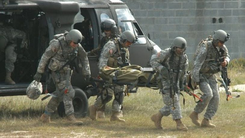 U.S. Army carries out a training exercise.