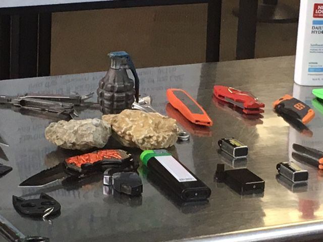 Items seized by TSA