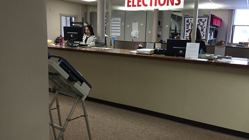 The Miami County Board of Elections was removed Tuesday from state administrative oversight and praised for efforts made after the discovery that 6,200 ballots were uncounted the night of the November 2018 general election. Officials said the ballots did not affect the outcome of any election. FILE