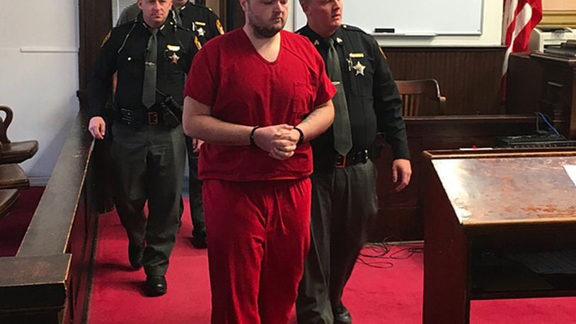 A Dayton Daily News investigation revealed that some of the bad blood between the Rhoden family and the Wagner family in Pike County stemmed from a custody dispute. Six members of the Wagner have been in connection with the murders of the Rhoden family in 2016. Here, George Wagner IV pleaded not guilty to charges in a Pike County court on Wednesday, Nov. 28. PHOTO BY WCPO-TV