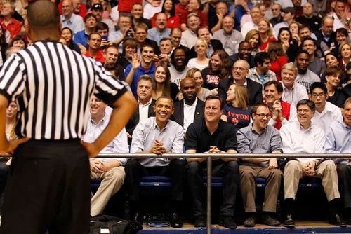 Obama, Cameron at UD Arena