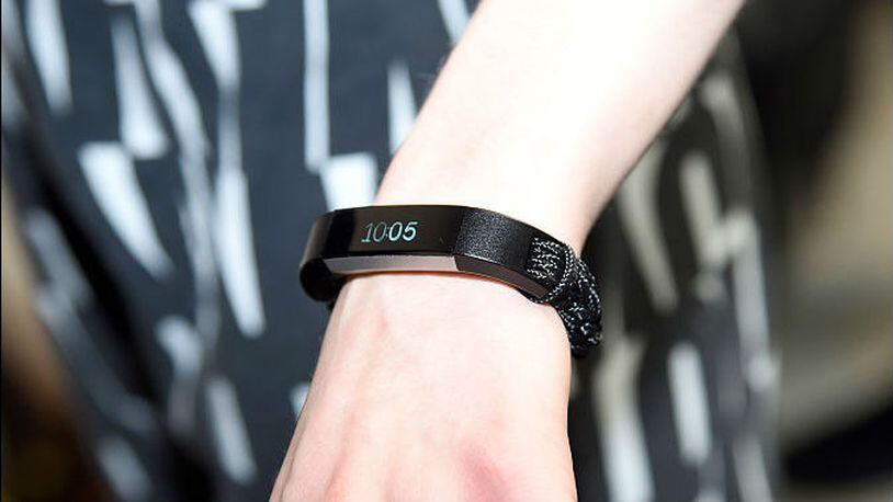 A Fitbit Alta is pictured.