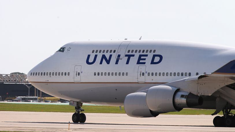 United Airlines jet (Photo by Scott Olson/Getty Images)
