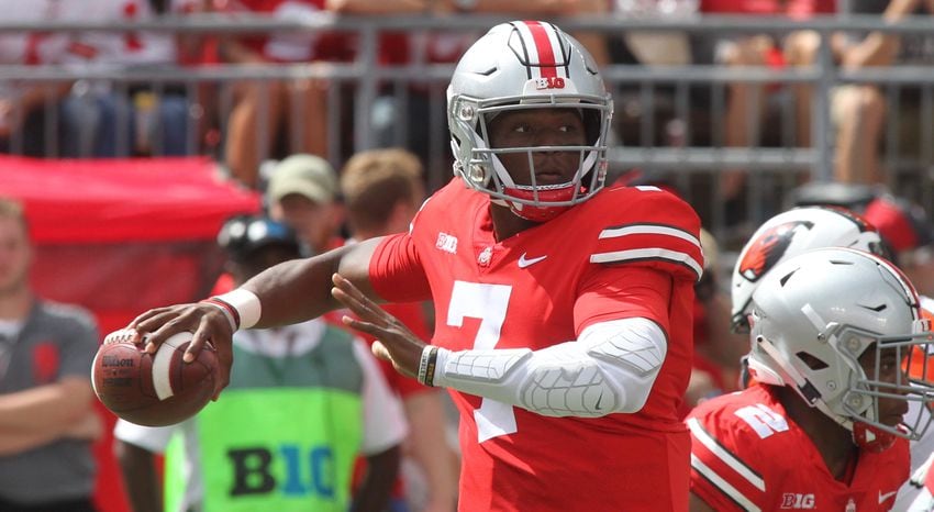 Photos: Dwayne Haskins makes first start for Ohio State Buckeyes
