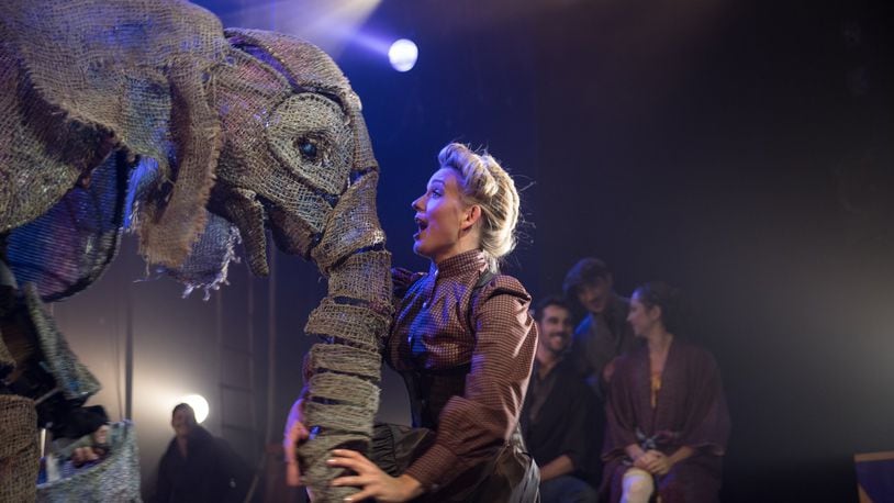 Significant Object, the puppet creators of “Warhorse,” have created two elephant puppets for “Circus 1903.” SUBMITTED PHOTO