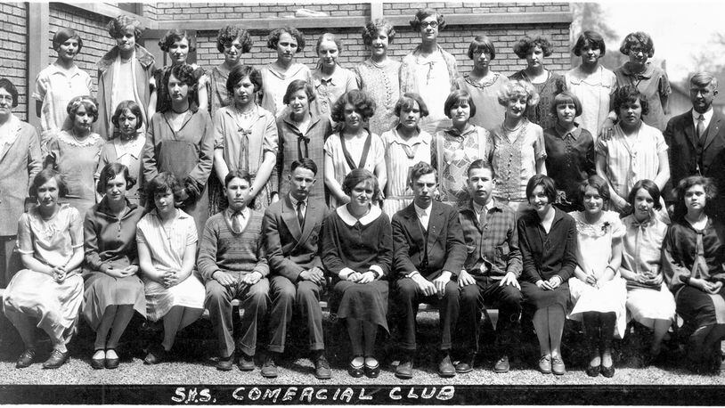 The Springfield High School commerical club during the 1924-1925 school year. PHOTO COURTESY OF THE CLARK COUNTY HISTORICAL SOCIETY