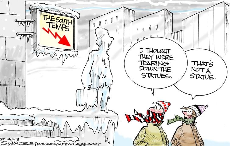 Week in cartoons: A New Year, freezing temperatures and more