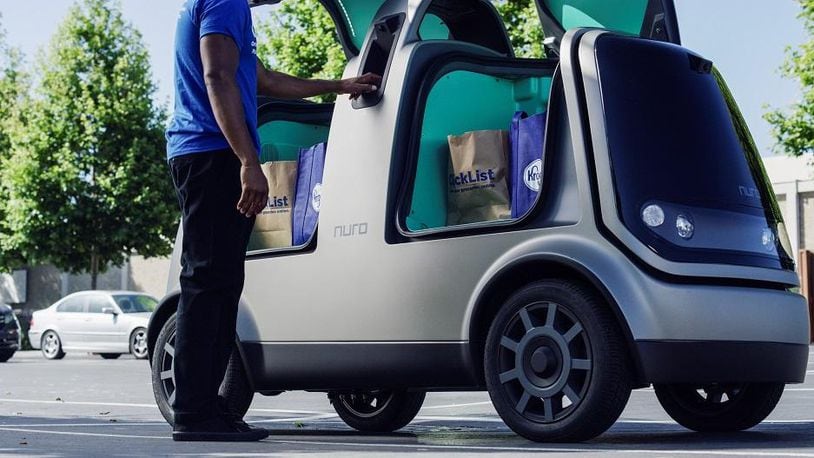 Kroger is testing unmanned vehicles to be used for delivery. CONTRIBUTED