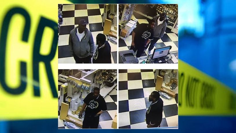 If you recognize them, call police at (937) 426-1225