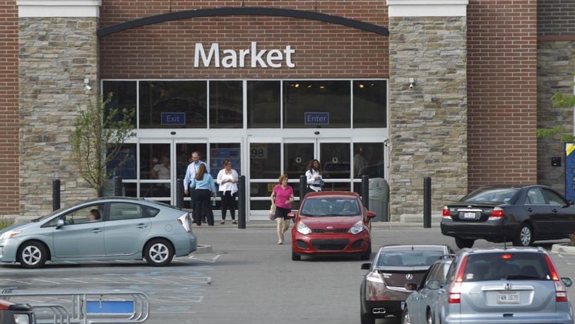 In this 2020 file photo, the Beavercreek Walmart closed early before demonstrations on the anniversary of John Crawford's death.