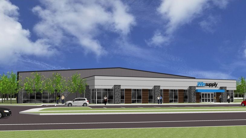 Plumbing company Winsupply of North Dayton will move from 3739 Inpark Circle in Dayton to Winsupply’s Support Services Campus in Moraine. The new building will be located between Wilcon and Winsupply of Dayton/The Richard W. Schwartz Center for Innovation. CONTRIBUTED