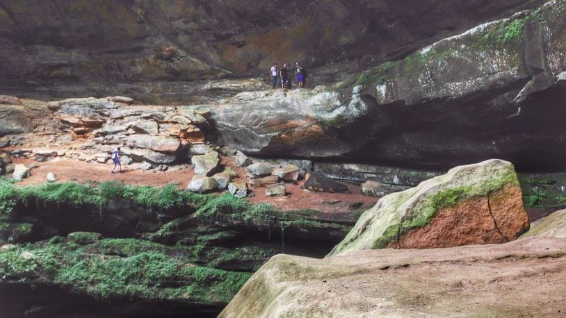 FILE PHOTO: Cantwell Cliffs at Hocking Hills State Park.