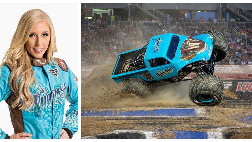 Five-time Monster Jam World Finals Brianna Mahon will be behind the wheel of Whiplash. CONTRIBUTED/FELD ENTERTAINMENT INC.