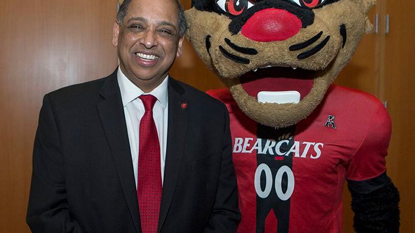 Neville G. Pinto was named the University of Cincinnati’s 30th president in December. Pinto comes to UC from the University of Louisville.