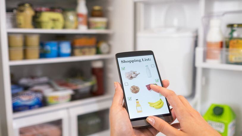 New smart refrigerators let you check their contents from anywhere via your smartphone. (Dreamstime)