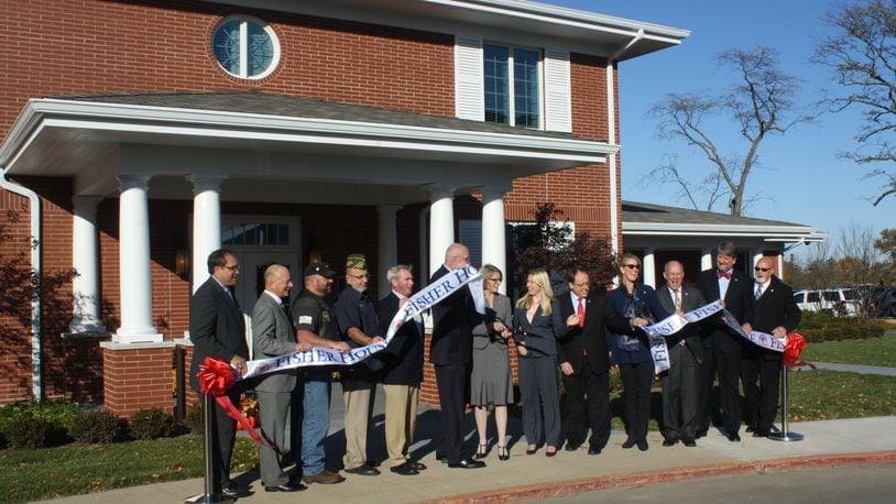 The grand opening was Wednesday for $6.5 million Fisher House at the Dayton VA Medical Center. KAITLIN SCHROEDER/STAFF