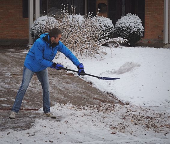 PHOTOS: Miami Valley's first snow aftermath