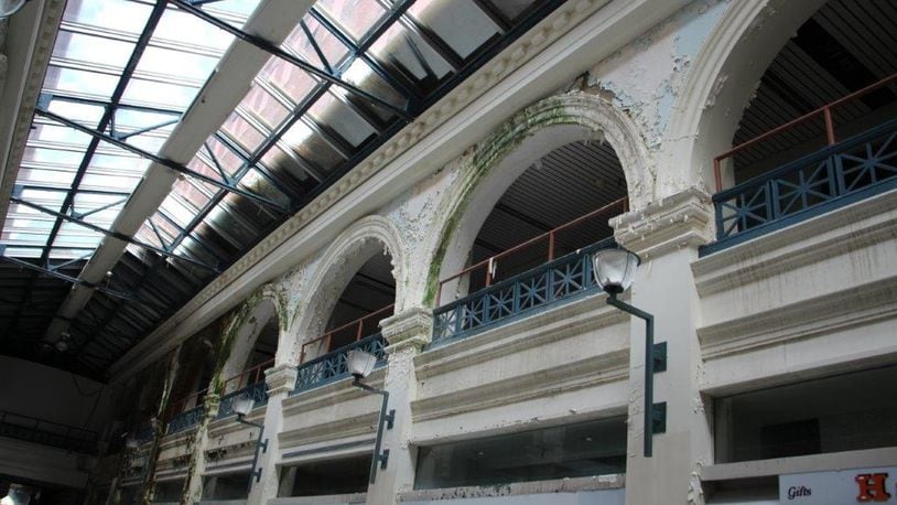 Developers hope to obtain state historic tax credits to assist with revitalizing the Dayton Arcade. CONTRIBUTED