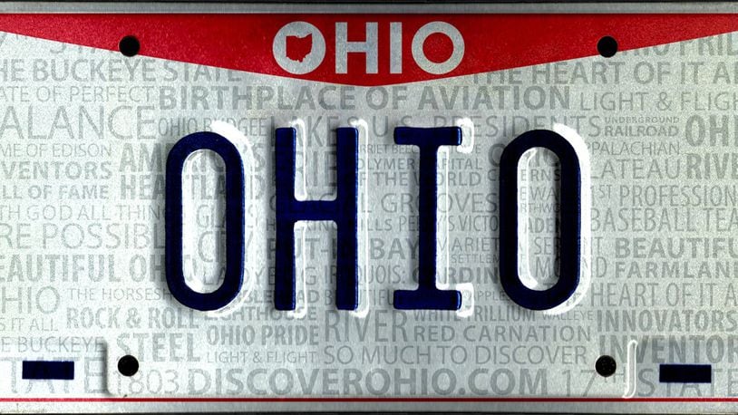 Ohio Senate votes to allow $5 licence plate fee increase